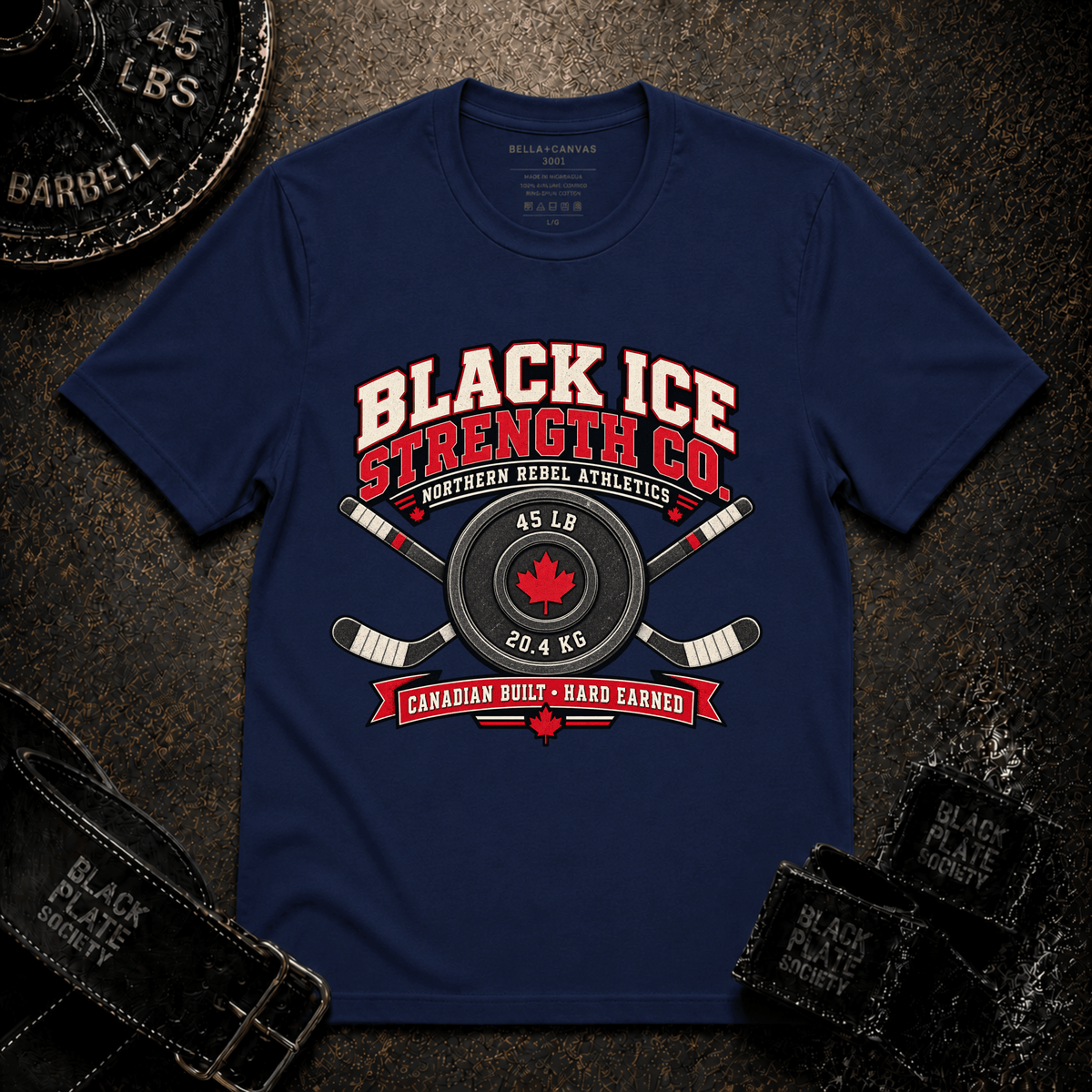 Black Ice Strength T-Shirt