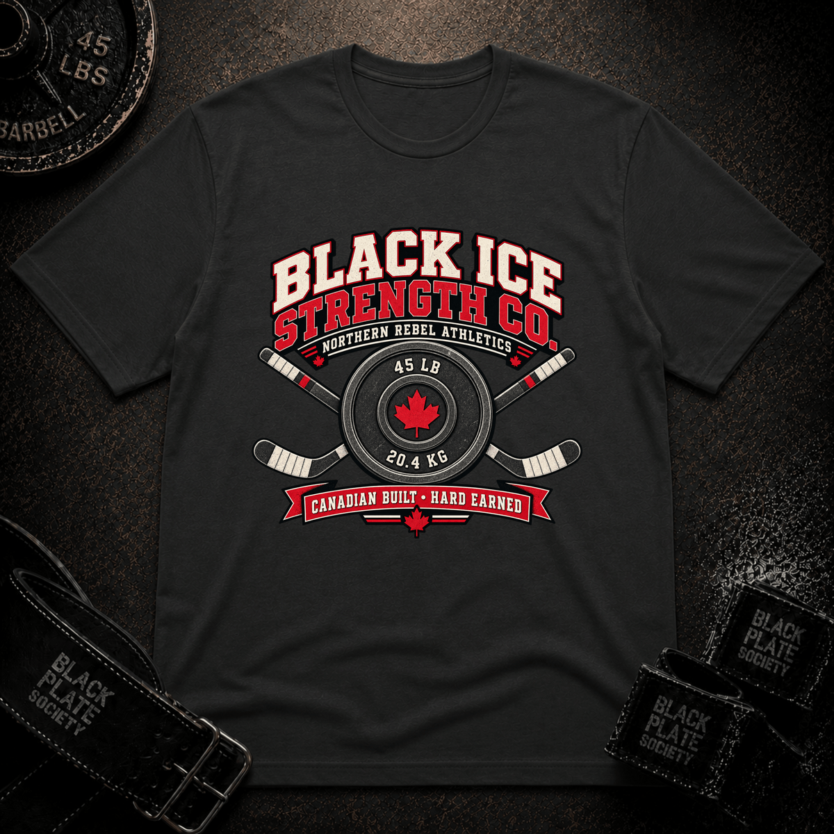 Black Ice Strength T-Shirt