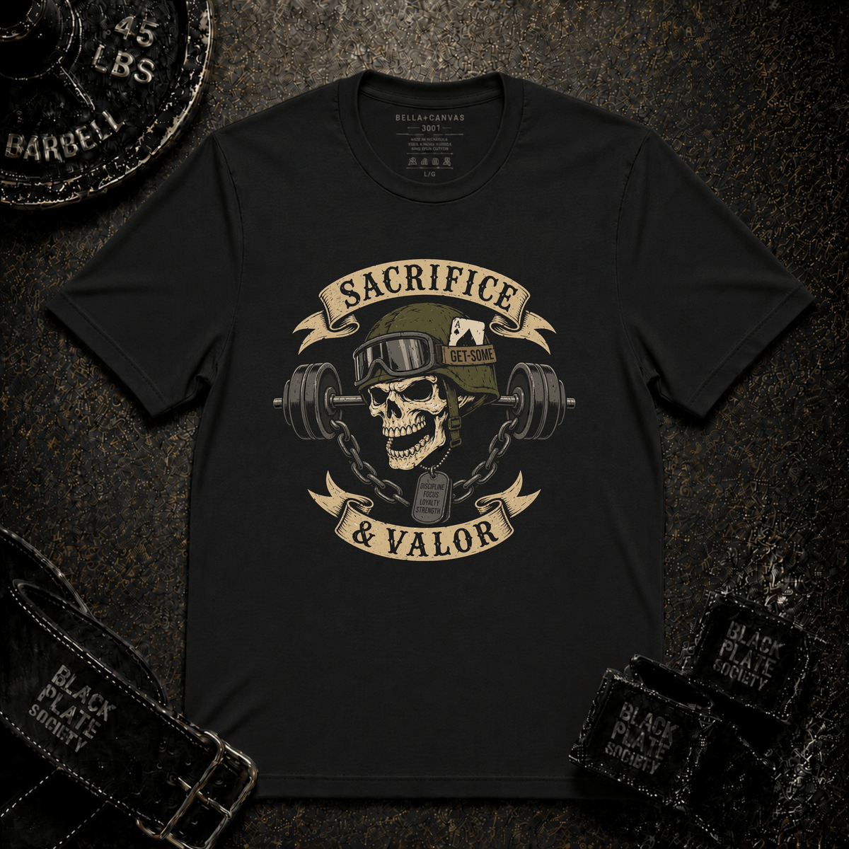 War Forged - Sacrifice & Valor T-Shirt
