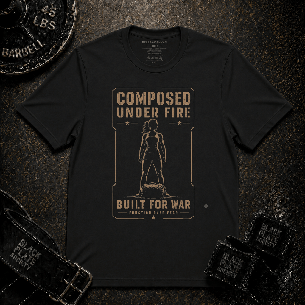 Composed Under Fire / Built for War T-Shirt
