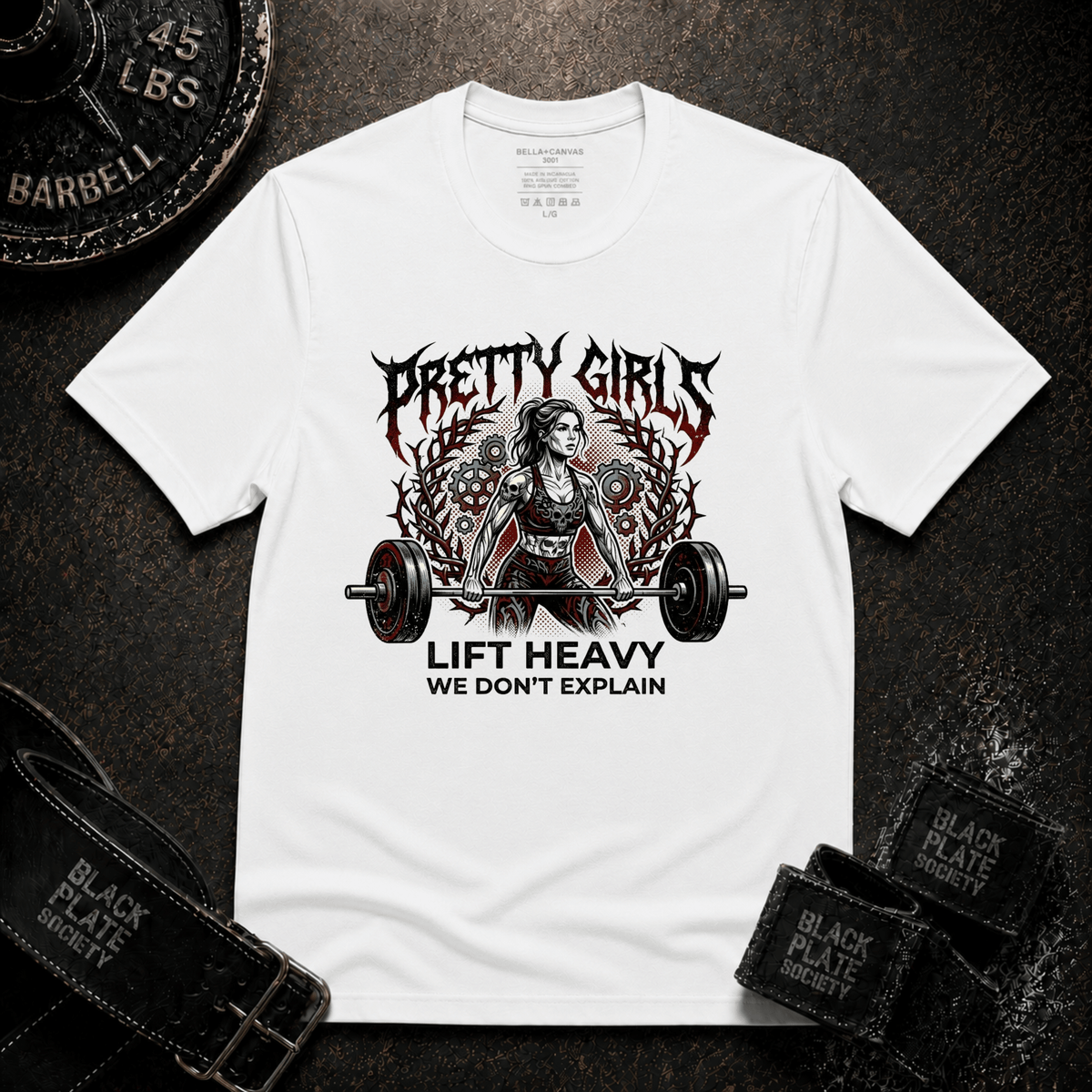 Beauty Built in Iron T-Shirt